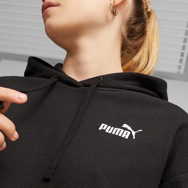 Puma hoodie womens black on sale